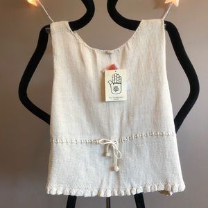 •Putumayo Hand Knit Summer Tank• NWT
